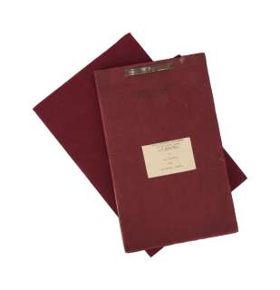 The African Queen - Annotated Original Dialogue and Continuity Script