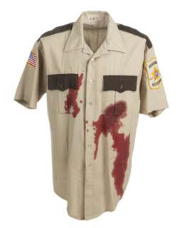 Lot 335 - SYLVESTER STALLONE "FREDDY HEFLIN" SHERIFF SHIRT FROM "COP LAND"