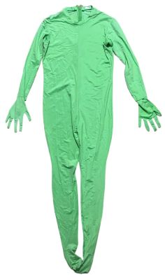 X1 Complete Male XL green screen costume + 2 head | Ewbank’s