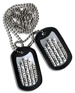 Dennis Quaid Worn Dog Tags From ‘‘G.I. Joe: The Rise of Cobra‘‘