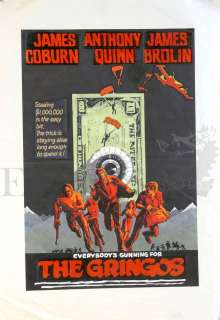 Lot 141 - â€  The Gringos (High Risk) (1981) An original concept artwork poster design for the action…