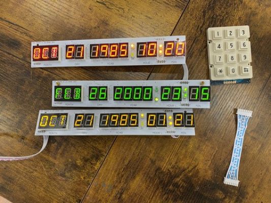 Back To The Future Time Circuits Electronics Kit Prop | eBay Europe (Buy It Now)