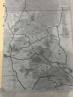 Dukes of Hazzard prop map | Piece of the Past