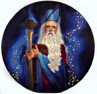 Pagemaster Original Centerpiece of Pagemaster Rotunda Dome Ceiling Painting Set | Premiere Props