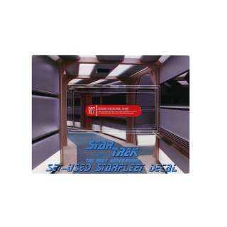 Star Trek The Next Generation (1987-1994) Production Used Auxiliary Systems Panel Decal In Display | VIP Fan Auctions