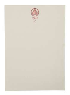 THE PRISONER - Number 2‘s (Ian McKellen) Headed Paper