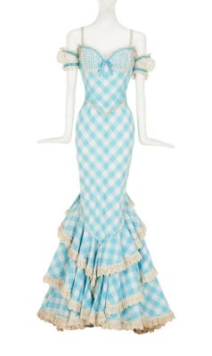 Ann-Margret | 1979 Bob Mackie Cornflower Blue Costume from "The Villain" | Julien’s