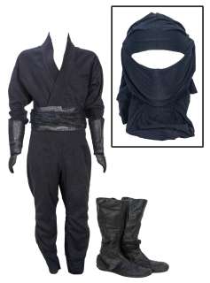 Lot 112 - Full Ninja Costume Screen-Worn by Stunt Performer and Fight...