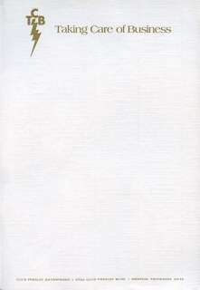 Elvis Presley Stationary | Piece of the Past