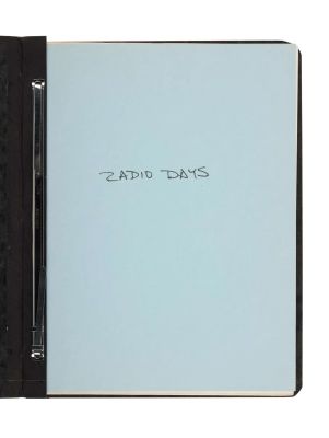 Radio Days - Lot #334 - Production Script