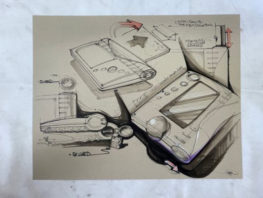 Minority Report Tom Cruise Original Concept Art Signed by Jeff Julian | Los Angeles Estate Auction
