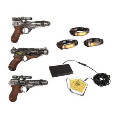 Doctor Who (Tv Series, 2005-2022) | Pair of Bel’s (Thaddea Graham) Pistols & Vinder’s (Jacob Anderson) Pistol and Teleport Bands | Propstore