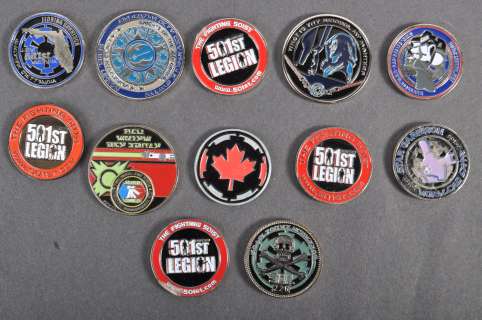 ESTATE OF DAVE PROWSE - STAR WARS - 501ST LEGION MEDALLIONS | Auctioneum Ltd