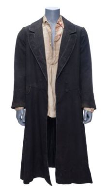 THE WOLFMAN (2010) - Lot #1326 : Lawrence Talbot‘s (Benicio Del Toro) Frock Coat and Bloodied Shirt