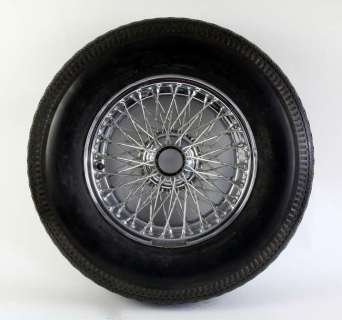 Aston Martin DB5 wire wheel and tyre with Avon Radial tyre similar to as seen in the James Bond… | Ewbank’s