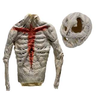 Lot 25 - Dark Harvest Sawtooth Jack‘s Head Mask & Body Suit Costume