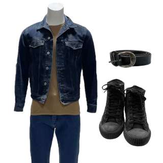 Dark Harvest Charlie Gunther’s Maclean Fish Jacket, Shirt, Tank Top, Jeans, Belt & Sneakers | VIP Fan Auctions