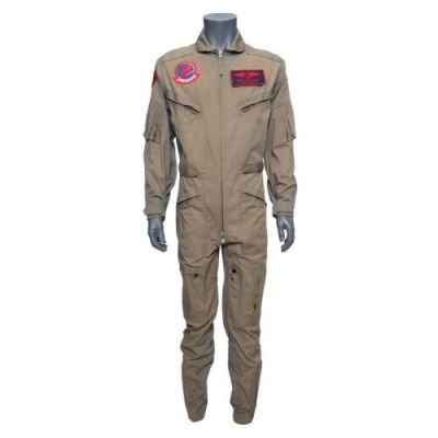 TOP GUN (1986) - Lot #413 : Pete "Maverick" Mitchell‘s (Tom Cruise) Photo-Matched Promotional Still Flight Suit
