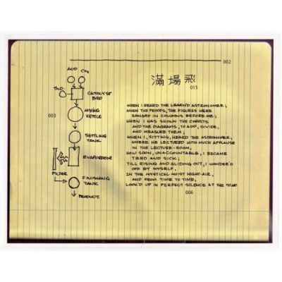 BREAKING BAD (T.V. SERIES, 2008-2013) - Lot #548 : Hank Schrader‘s (Dean Norris) Evidence Copies of Four Pages from Gale Boetticher‘s (David Costabile) Meth Cookbook