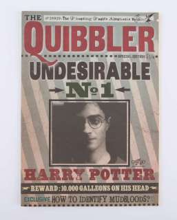 Harry Potter and The Deathly Hallows: Part 1 (2010) An original issue of The Quibbler magazine… | Ewbank’s