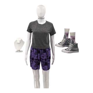 Lot #57: Heels Crystal Tyler Kelli Berglund Screen Worn Slip-On Sneakers, Fakten Track Jacket, Fakten Track Pants & Stud Tank Ch 2 Sc B31, 35 Ep 202