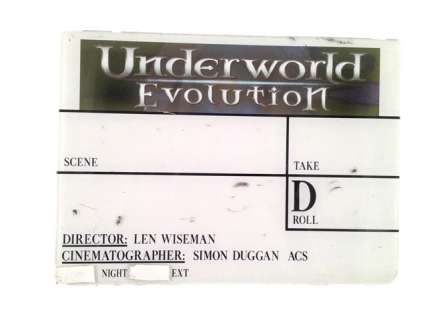 Underworld: Evolution Production Slate | Premiere Props