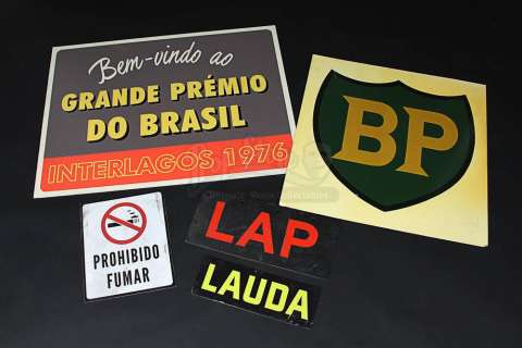 Rush | Selection of Trackside Signage (RP225) | Propstore