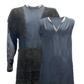 Vikings Valhalla Leif Eriksson Screen Worn Stunt Double Tunic W/ Chainmail & Under Tunic Ep 301 | VIP Fan Auctions