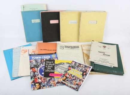 Original Scripts, Screenplays, Production and Publicity documents; a group of six Scripts and… | Ewbank’s