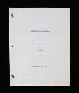 James Bond Diamonds Are Forever - Script, later printed. | Ewbank’s