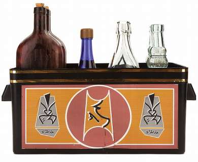 Lot 459 - Alexander Siddig "Dr. Bashir‘s" Alvanian brandy box from Star Trek: Deep Space 9.