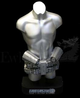 Lot 299 - † Fantastic Four Rise Of The silver surfer (2007) Belt with interlock link chain effect, front faux