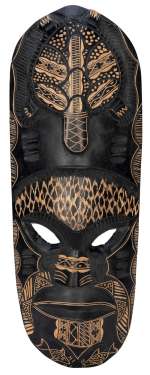 Lot 14 - Tribal Mask Screen-Used Prop from Cloud Atlas. Original scr...