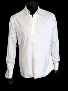 Lot 2205 - Person of Interest (CBS drama series, 2011-2016) production used white long-sleeve shirt worn by Jim