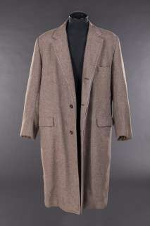 Lot 1201 - Marlon Brando "Vito Corleone" wool coat from assassination sequence of The Godfather.