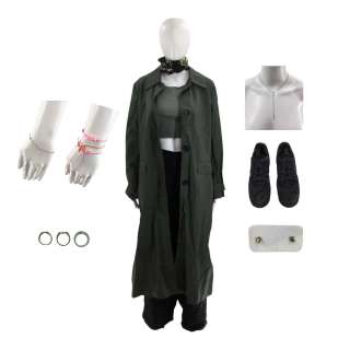 G20 Quoll (Angela Sarafyan) Screen Worn Bracelet Set, (2) Bracelet Set, Star & Moon Earrings, Sneakers, Lightweight Rain Trench Coat, Necklace, Pants, 3 Piece Ring Set, Cropped Long Sleeve Shirt, Scarf & Button-Up Shirt Ch 1 Sc 1-14 | VIP Fan Auctions