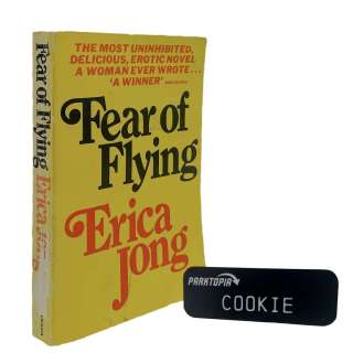 Poker Face Season 2 Cookie (Lucien Spelman) Screen Used Book & Name Tag Ep 201 | VIP Fan Auctions