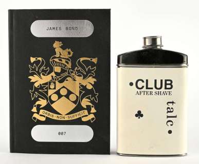 James Bond: From Russia With Love (1964) Club Aftershave Prop Replica and 50 years Of Bond Booklet | Ewbank’s