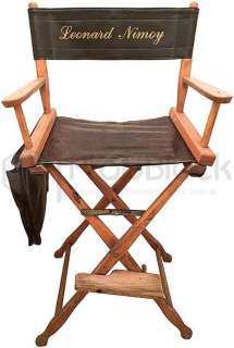 Star Trek: The Search for Spock Leonard Nimoy Director Chair | The Prop Block