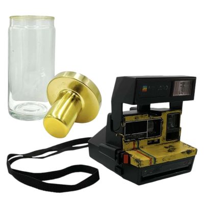 Blink Twice Vic Screen Used Instant Camera & Cocktail Shaker | VIP Fan Auctions