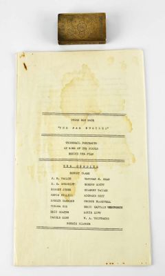 Lot 6362 - The Dam Busters (1955) - Richard Todd + Michael Redgrave film - original film production documents… | Ewbank’s