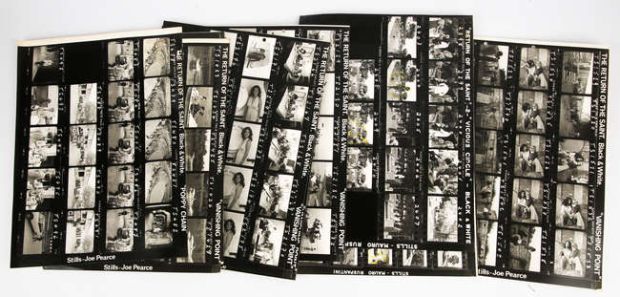 Return of the Saint (1978-79) (Simon Templar) - Over 300 Photographic Contact sheets from Return of… | Ewbank’s