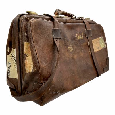 Lot 93: The Light Between Oceans Tom Sherbourne (Michael Fassbender) Screen Used Duffel Bag | VIP Fan Auctions