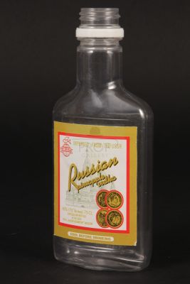 Bad Santa | Willie T. Soke (Billy Bob Thornton) vodka bottle | The Prop Gallery