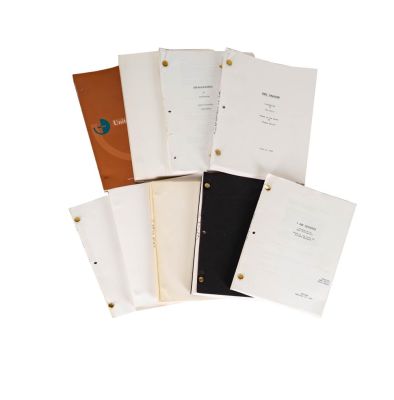 Lot 356 - Group of Nine Studio Scripts