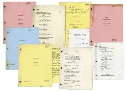 Lot of 10 Scripts Owned by Redd Foxx -- 8 ’’Sanford & Son’’ Scripts, ’’The Jacksons’’ Script & Series Premiere Script of ’’Sanford & Son’’ Spinoff Show, ’’Grady’’ -- From Redd Foxx Estate | Nate Sanders