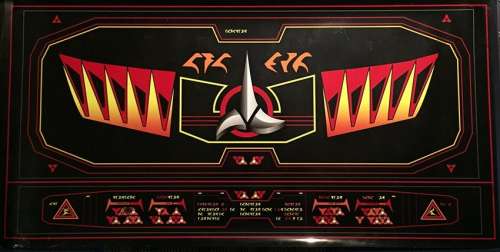 Star Trek: Deep Space Nine Klingon Symbol Trans light | Propworx