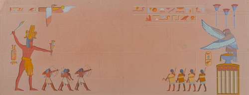 Lot 197 - A title background from The Egyptian