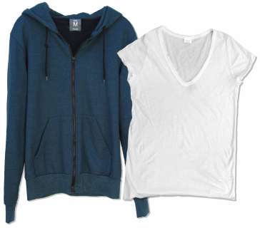 Demi Moore Screen-Worn Blue Hoodie From the 2012 Film, ’’LOL’’ | Nate Sanders