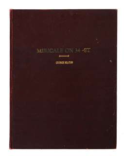 Lot 1 - A Natalie Wood bound screenplay of Miracle on 34th Street